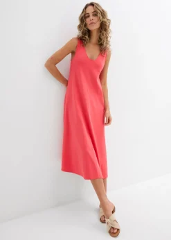 Vestido de punto de algodón orgánico puro