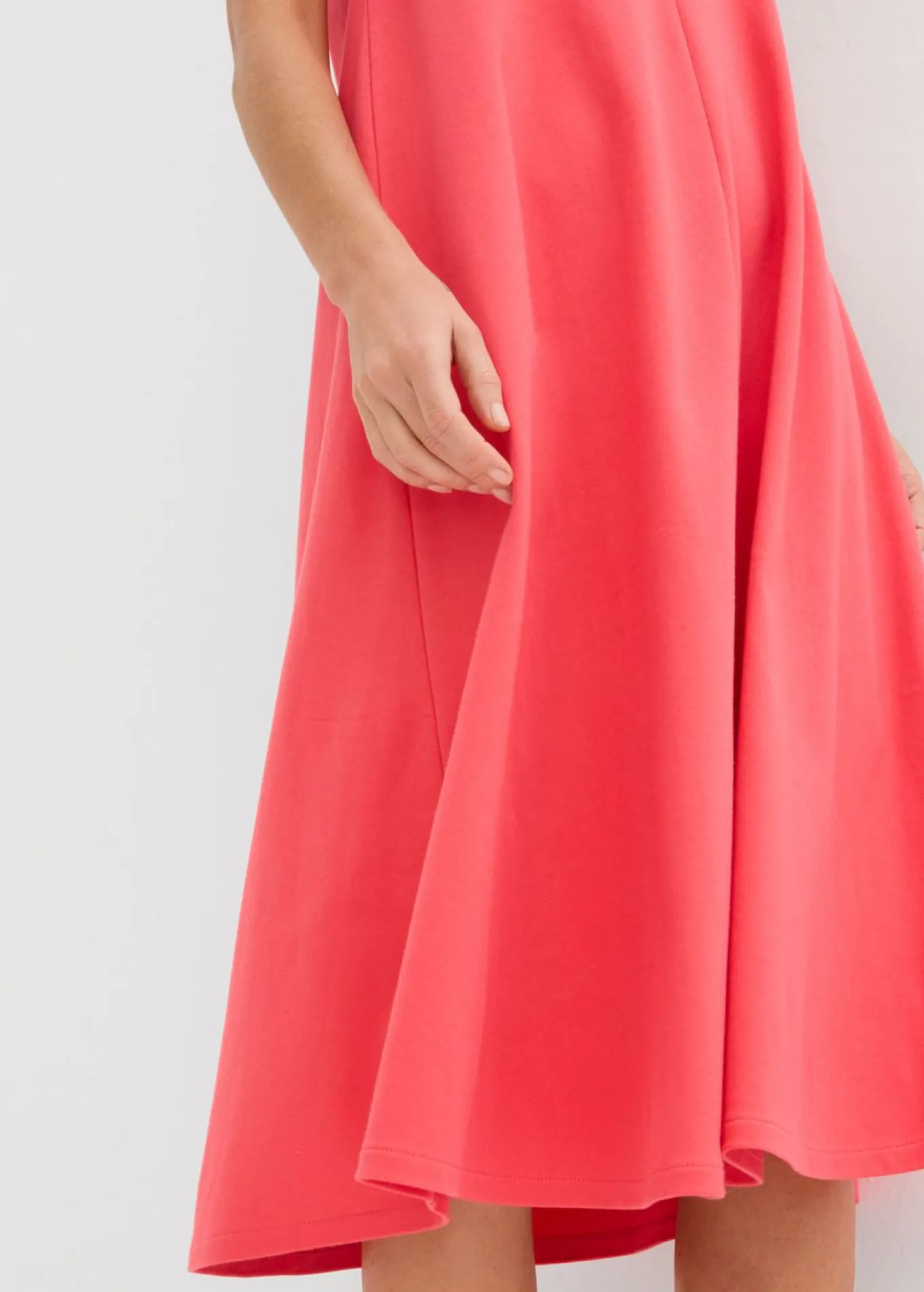 Vestido de punto de algodón orgánico puro
