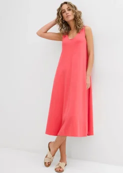 Vestido de punto de algodón orgánico puro