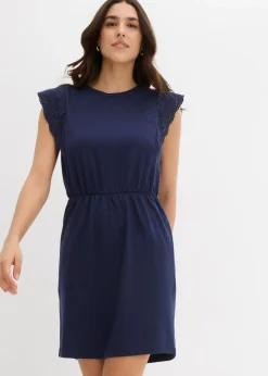 Vestido de punto de algodón puro