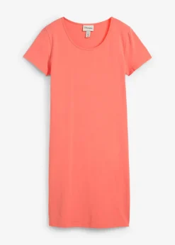Vestido de punto de algodón orgánico elástico