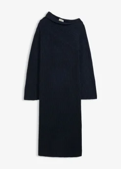 Vestido de punto de canalé