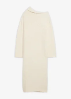 Vestido de punto de canalé
