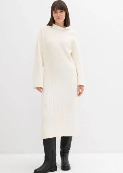 Vestido de punto de canalé