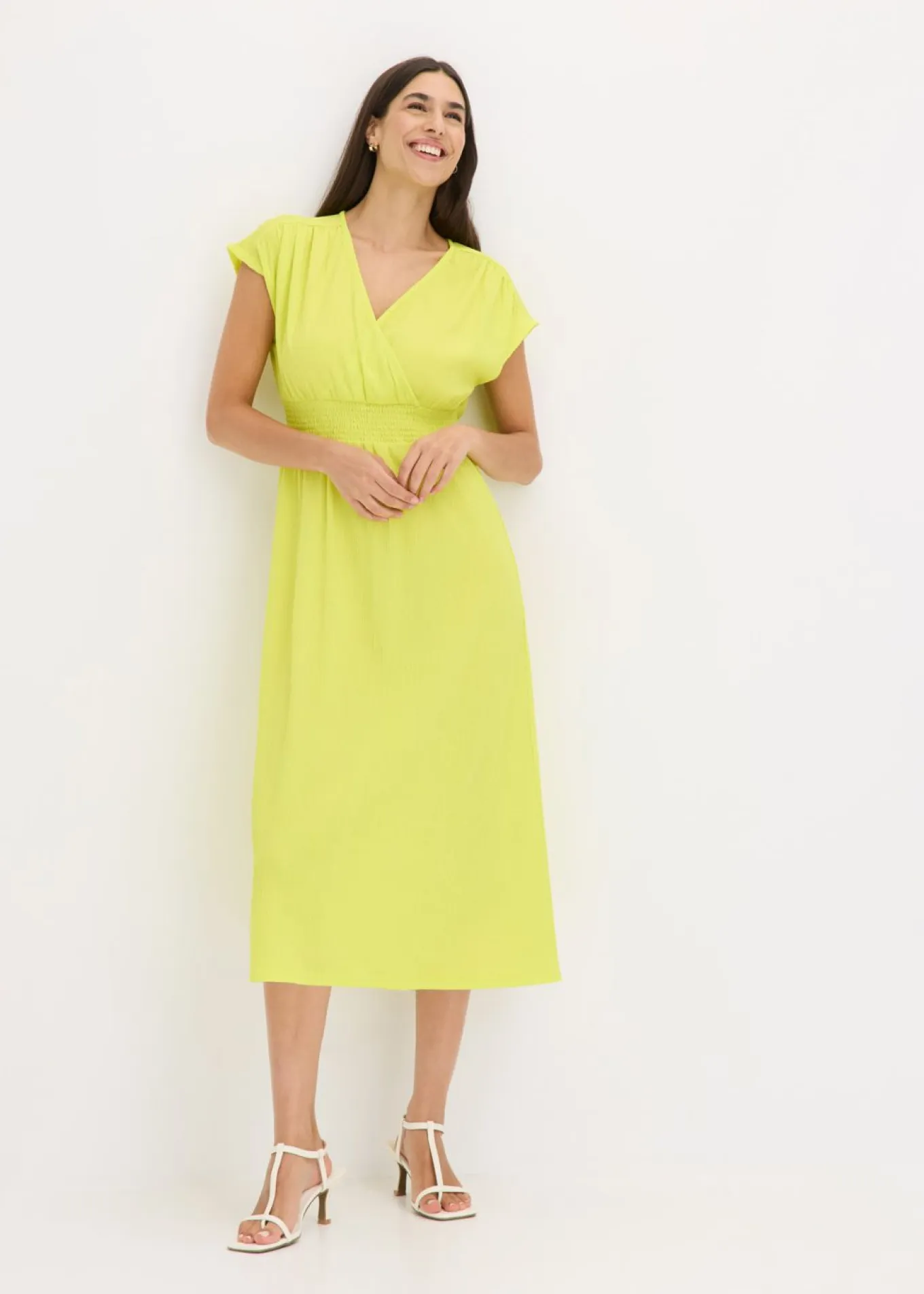Vestido de punto de crepé ligero