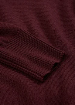 Vestido de punto de lana merina