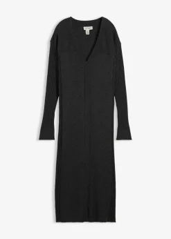 Vestido de punto de lana merina