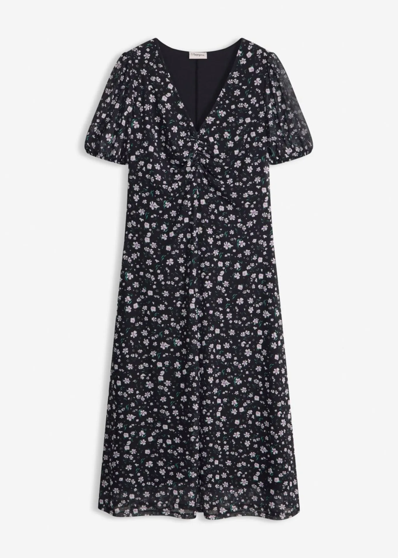 Vestido de punto de malla fina