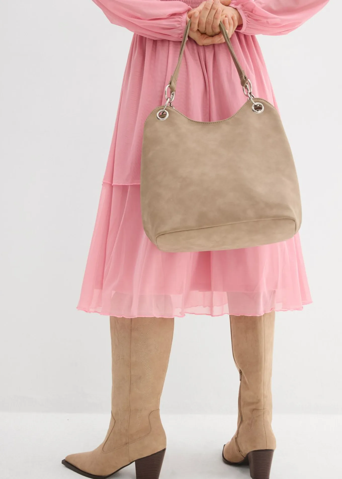 Vestido de punto de malla fina