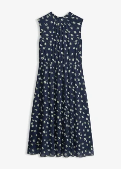Vestido de punto de malla fina