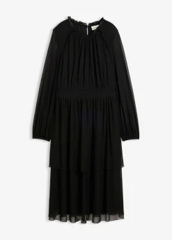 Vestido de punto de malla fina