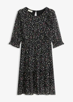 Vestido de punto de malla fina