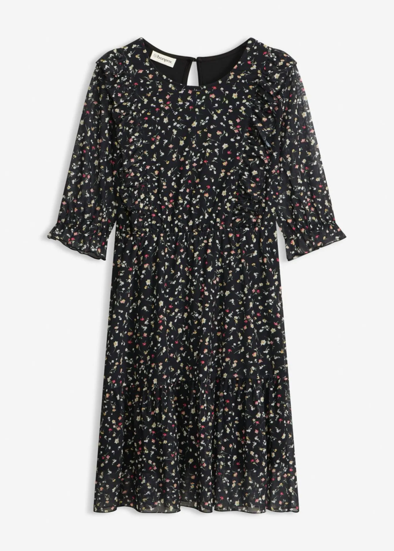 Vestido de punto de malla fina