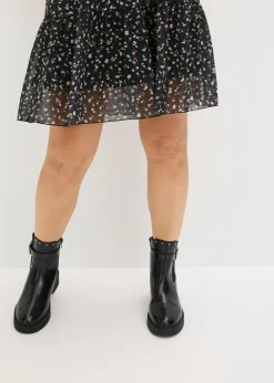 Vestido de punto de malla fina
