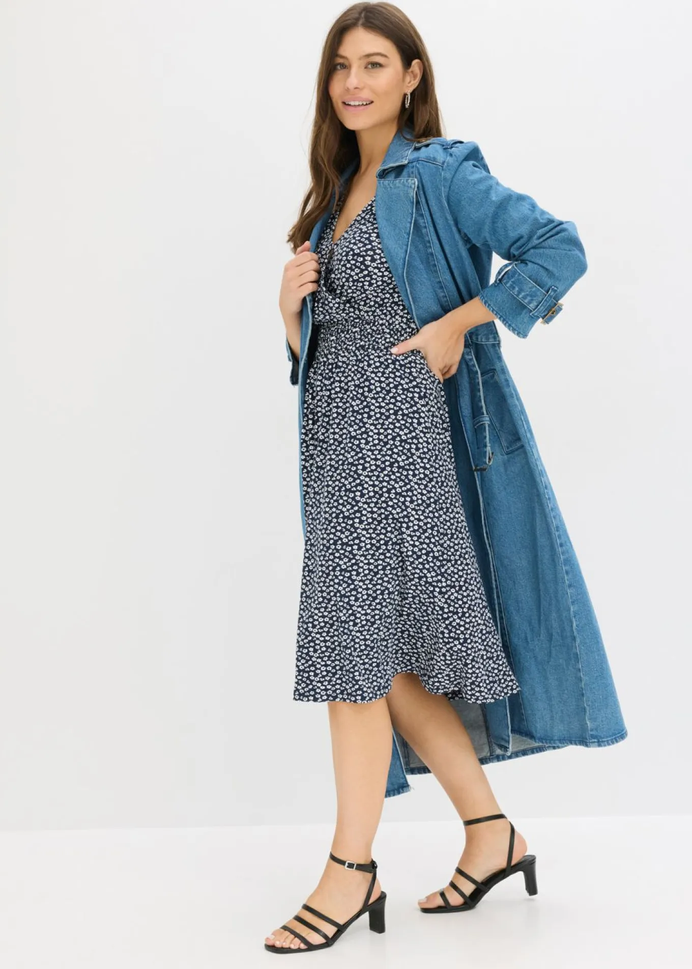 Vestido de punto de mezcla de viscosa