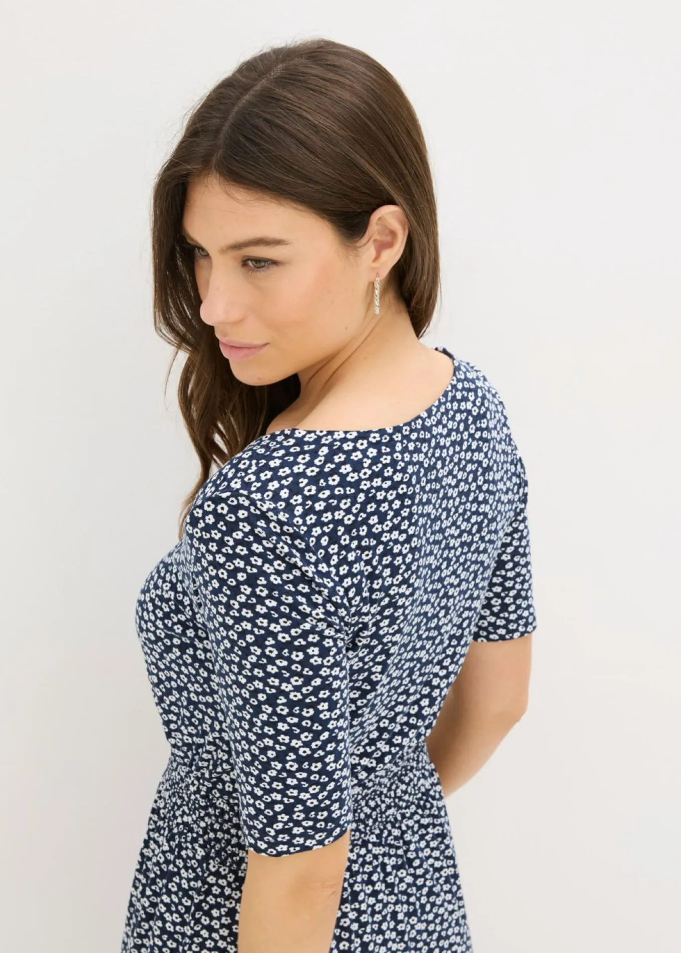 Vestido de punto de mezcla de viscosa