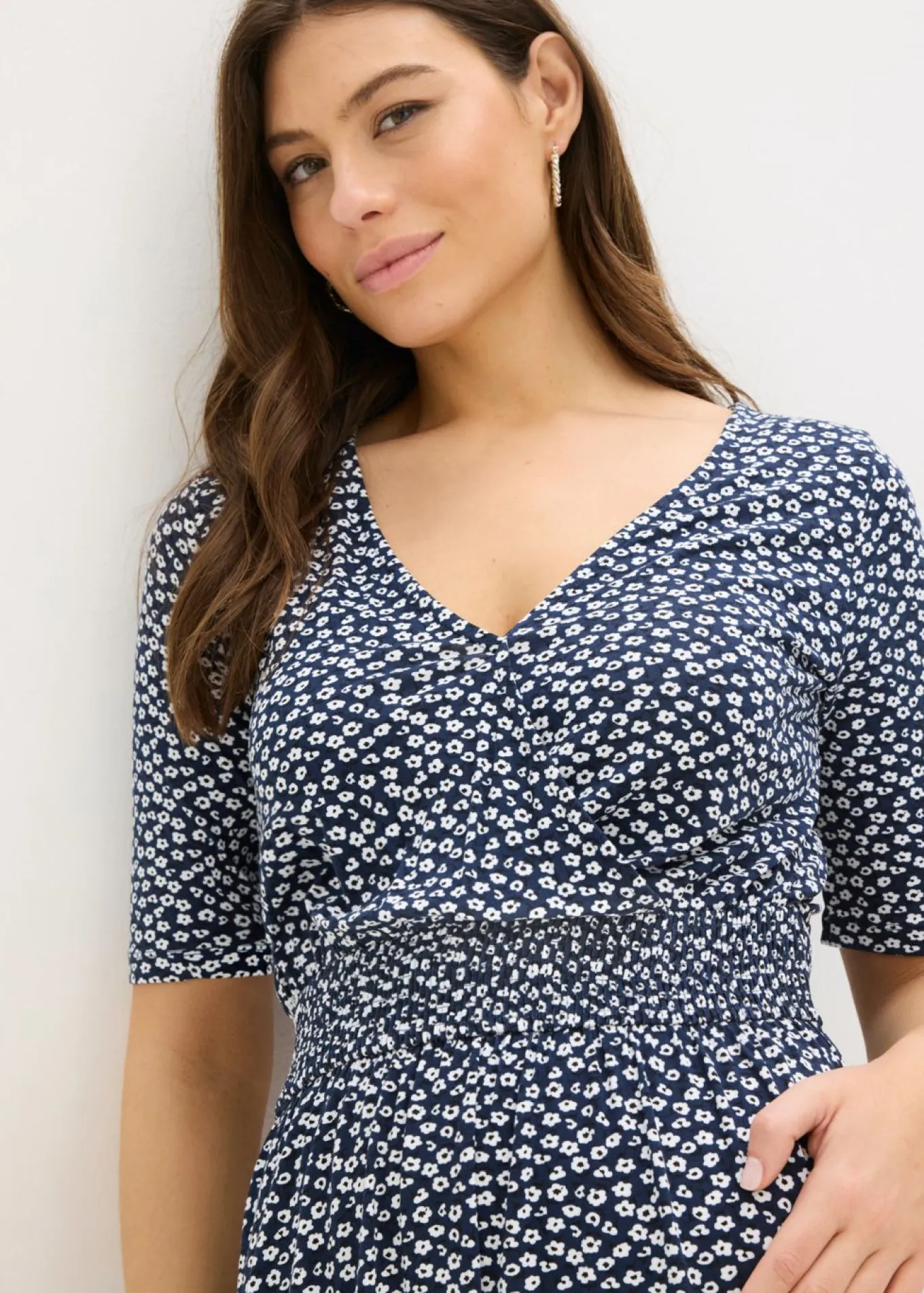 Vestido de punto de mezcla de viscosa