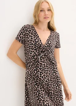 Vestido de punto de mezcla de viscosa