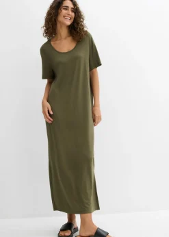 Vestido de punto de mezcla de viscosa fluida