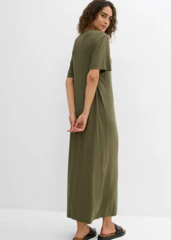 Vestido de punto de mezcla de viscosa fluida