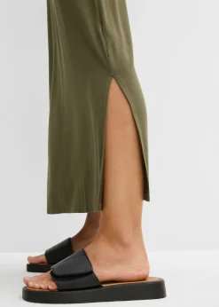 Vestido de punto de mezcla de viscosa fluida