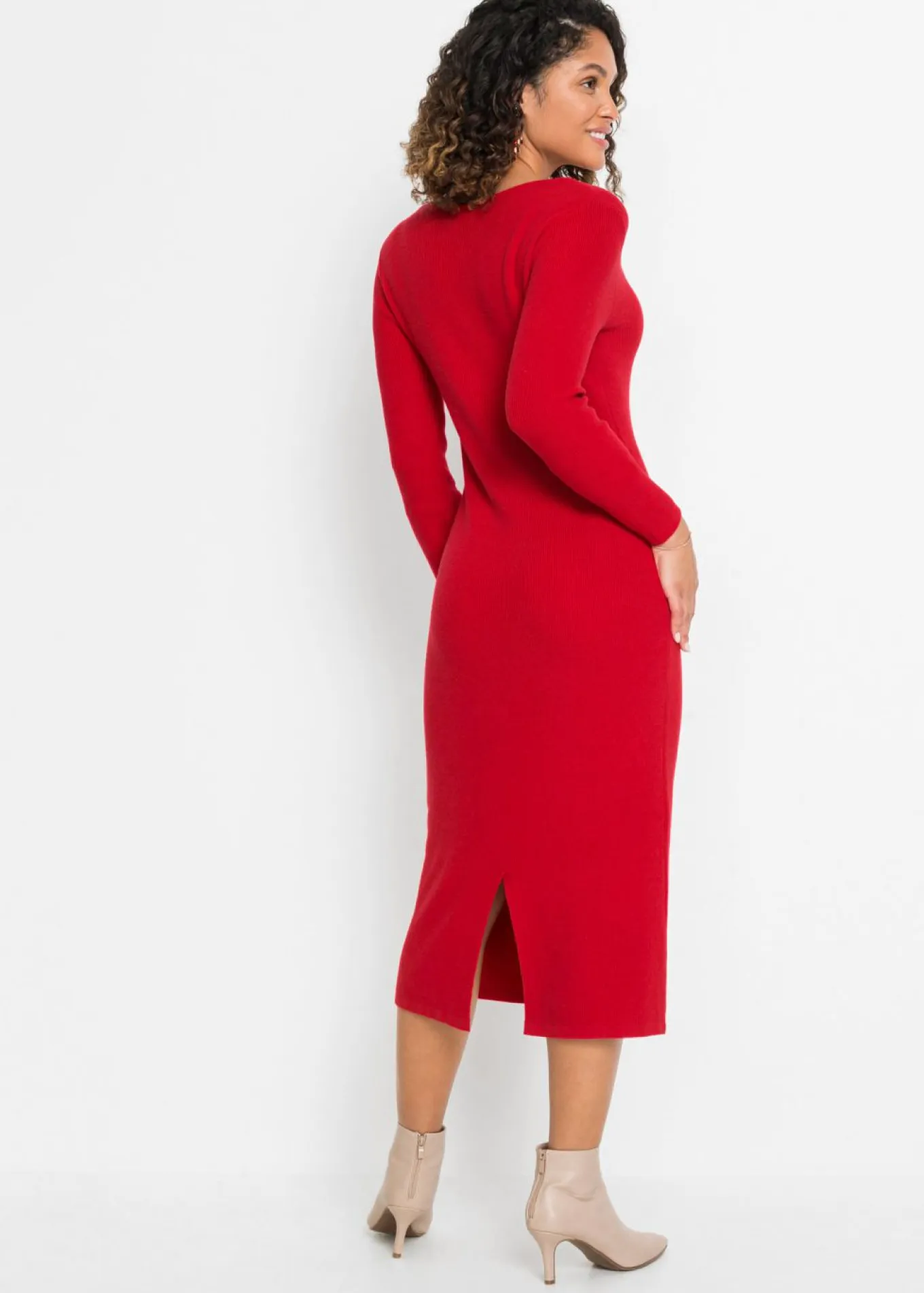 Vestido de punto de mezcla de viscosa