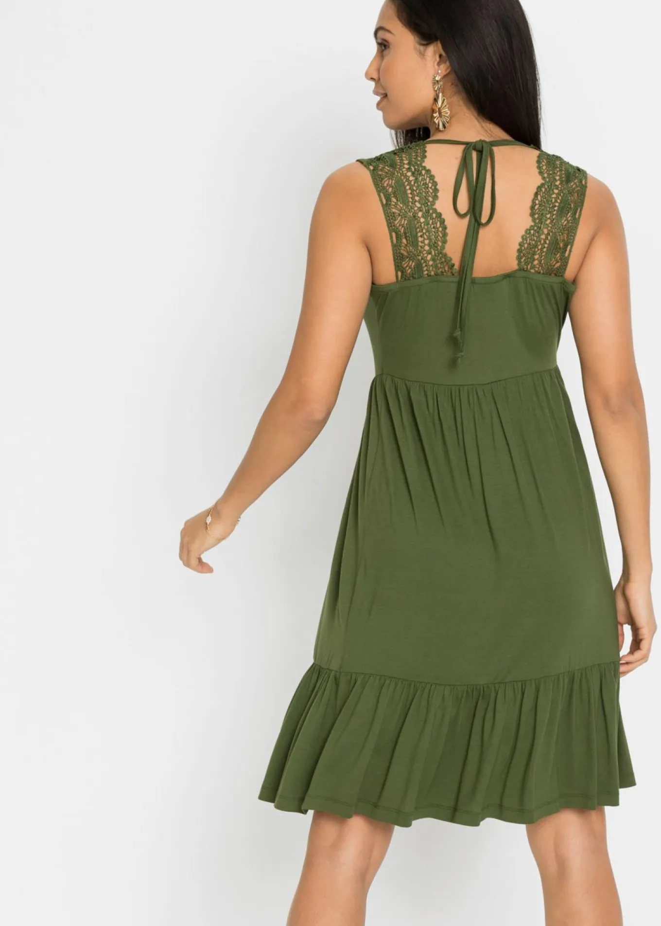 Vestido de punto de mezcla de viscosa