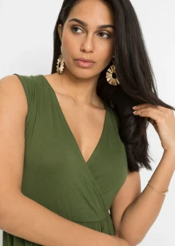 Vestido de punto de mezcla de viscosa