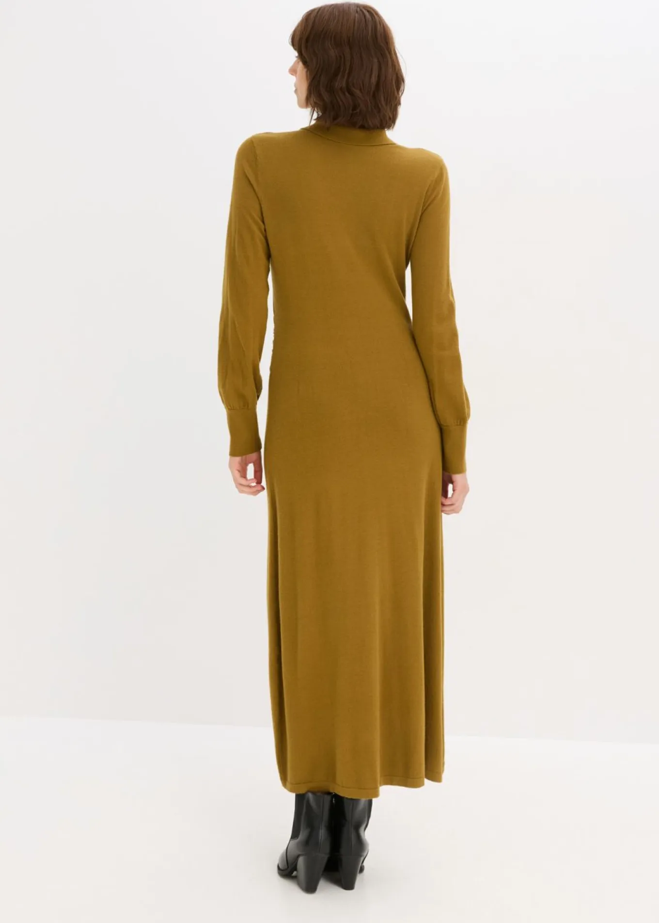Vestido de punto de mezcla de viscosa suave