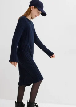 Vestido de punto de mezcla de viscosa suave