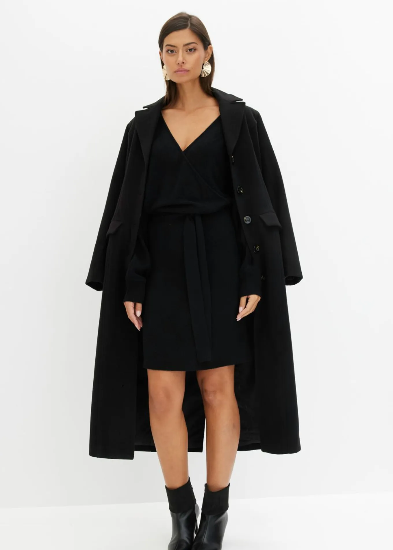Vestido de punto de mezcla de viscosa