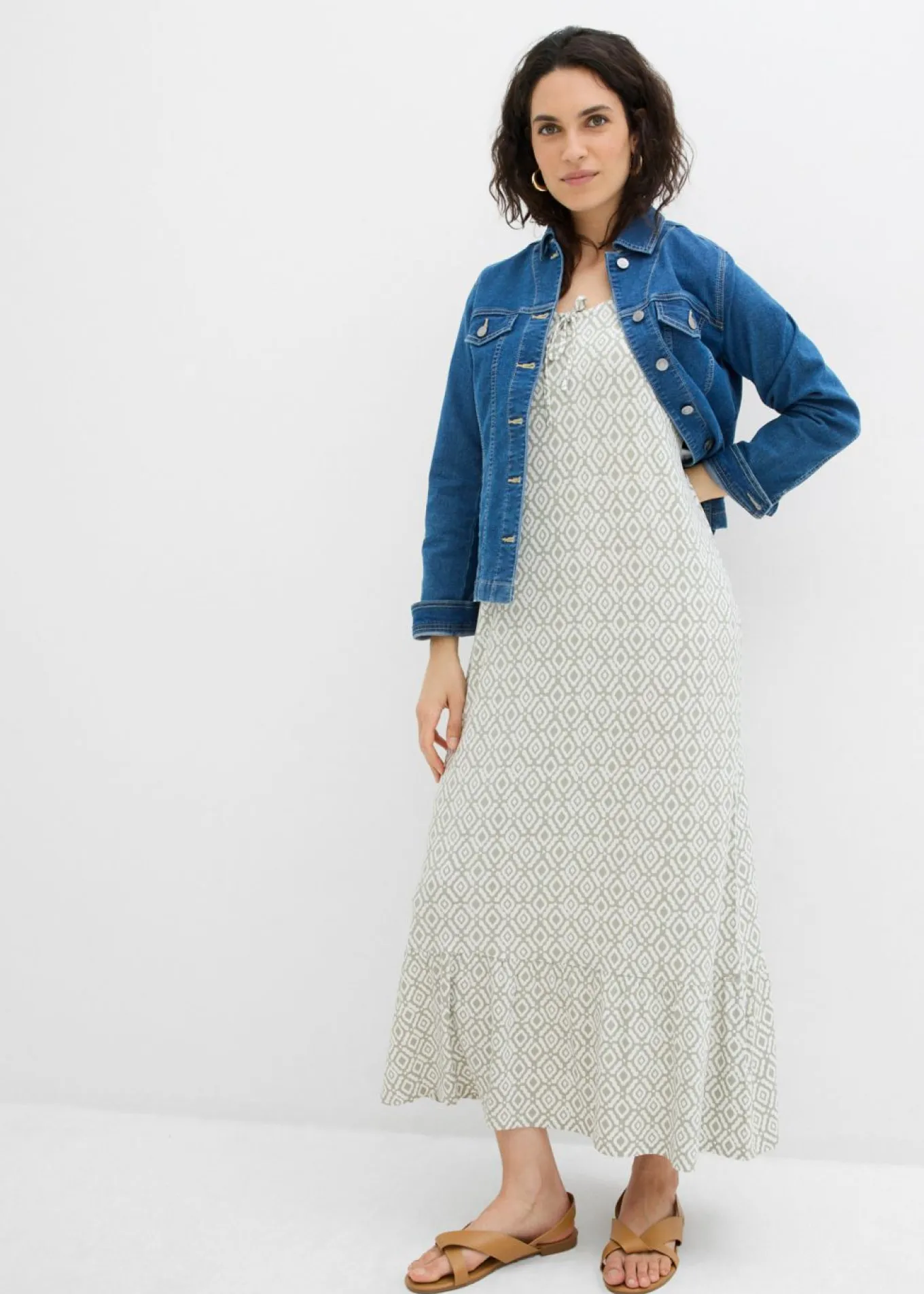 Vestido de punto de mezcla de viscosa