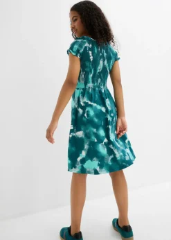 Vestido de punto de mezcla de algodón orgánico elástico