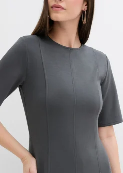 Vestido de punto de mezcla de viscosa fluida
