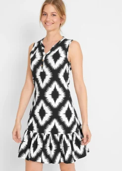 Vestido de punto de mezcla de algodón suave
