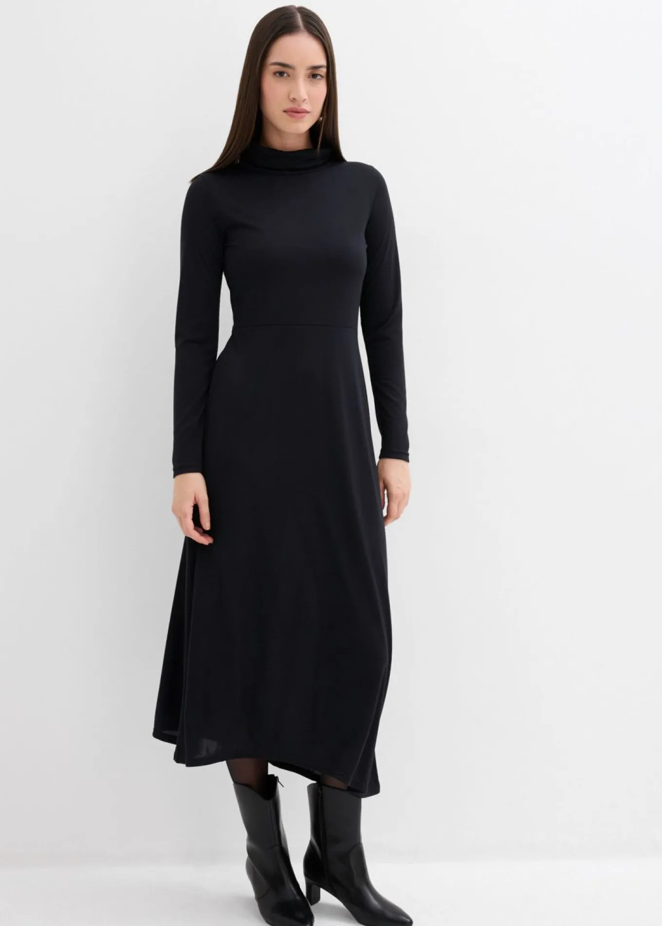 Vestido de punto de mezcla de modal suave