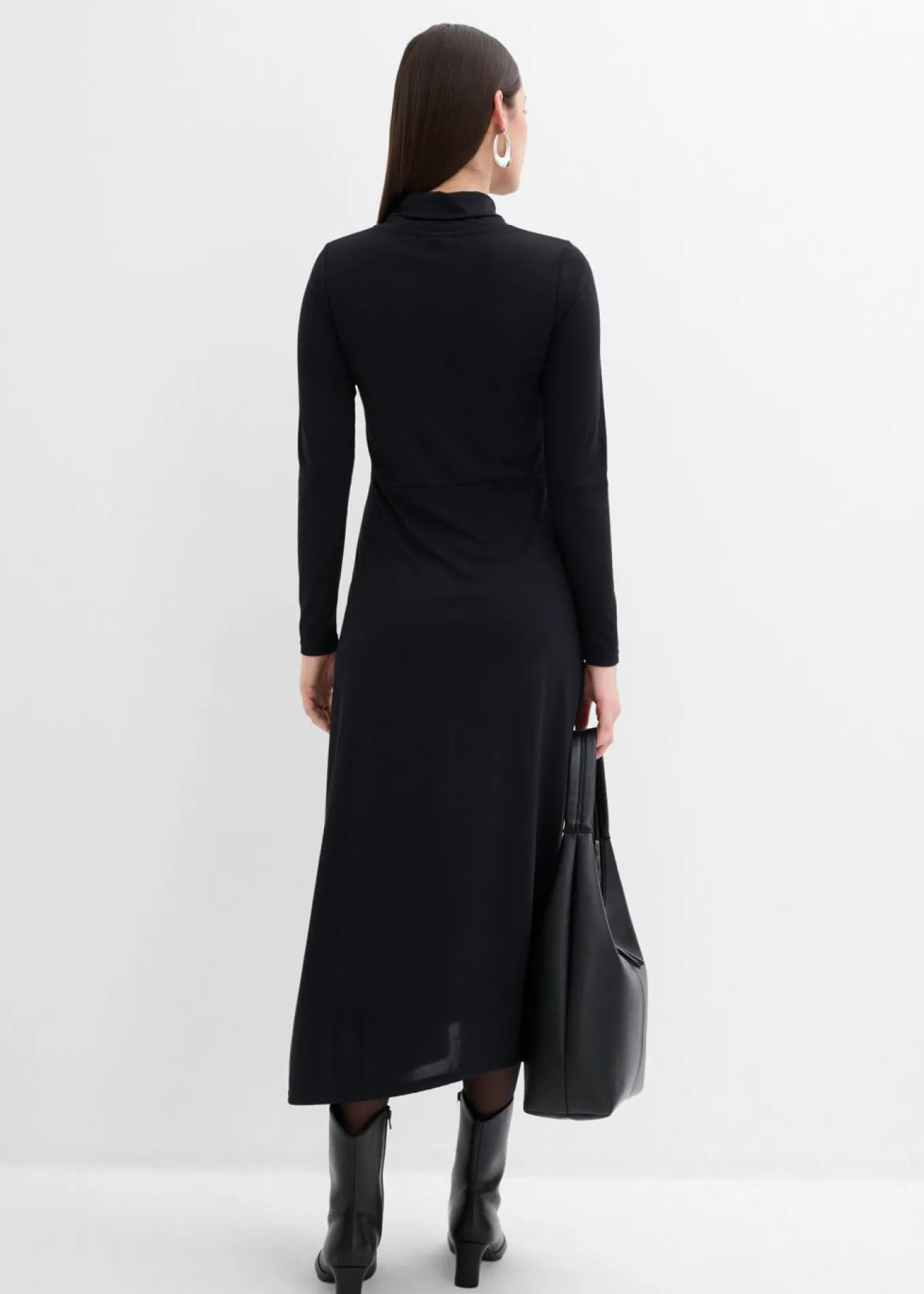Vestido de punto de mezcla de modal suave