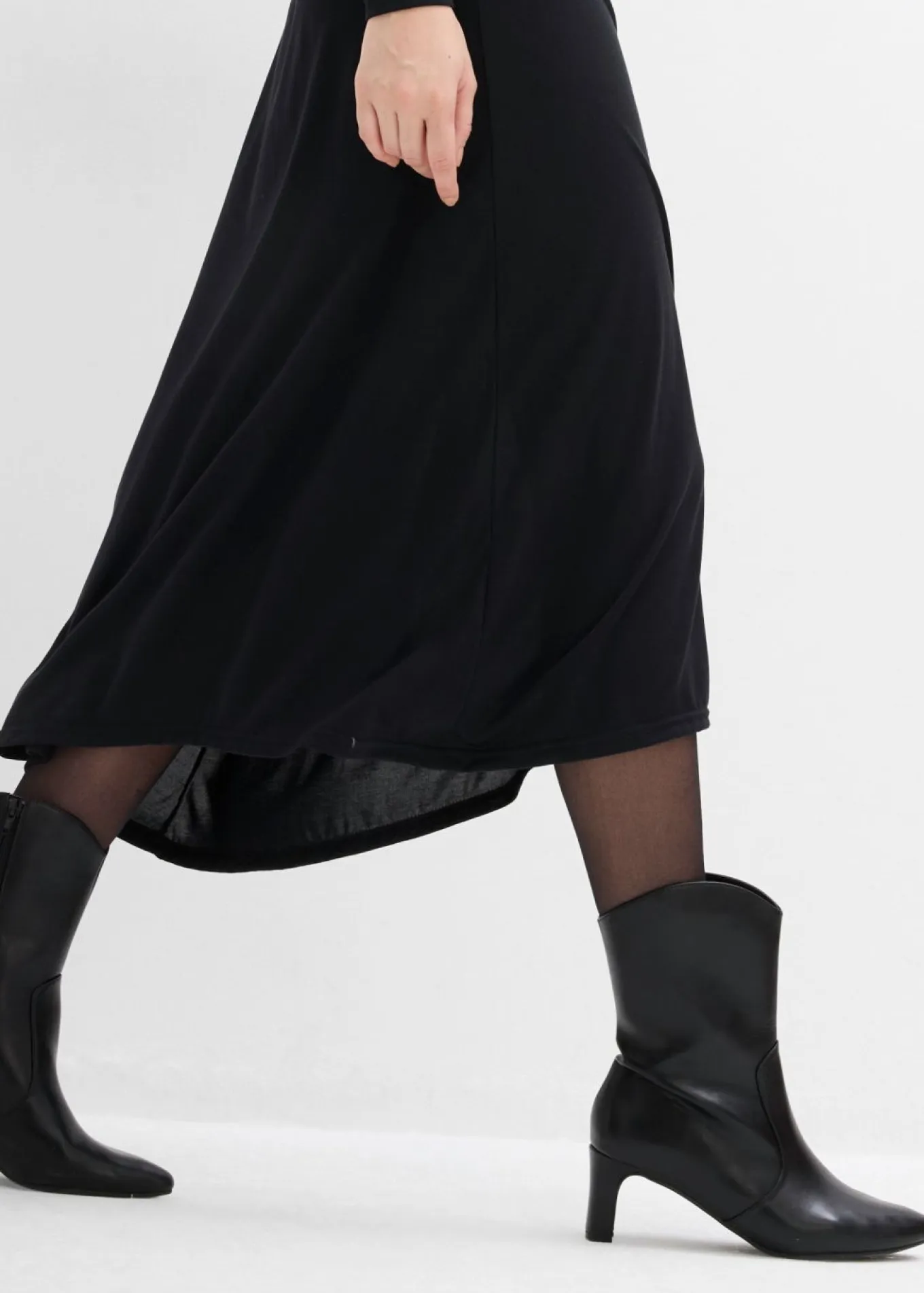 Vestido de punto de mezcla de modal suave