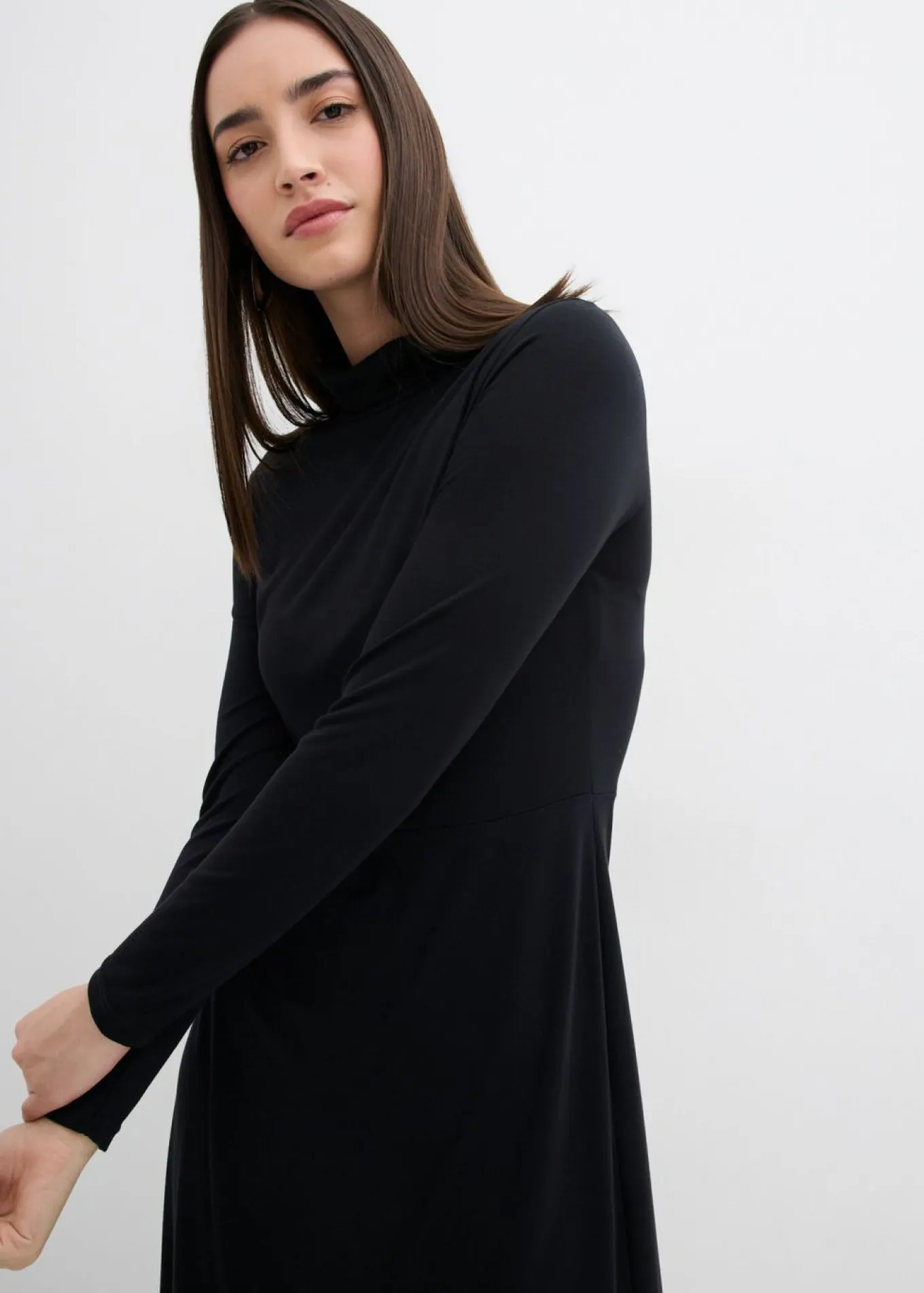 Vestido de punto de mezcla de modal suave