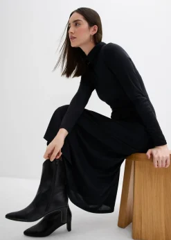 Vestido de punto de mezcla de modal suave