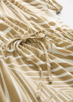 Vestido de punto de mezcla de viscosa fluida