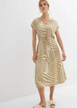 Vestido de punto de mezcla de viscosa fluida