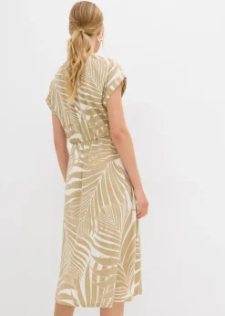Vestido de punto de mezcla de viscosa fluida