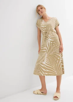 Vestido de punto de mezcla de viscosa fluida