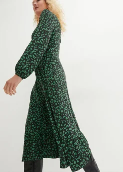Vestido de punto de mezcla de viscosa fluida