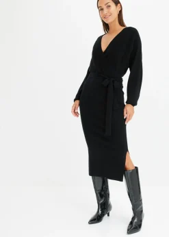 Vestido de punto de mezcla de viscosa fluida