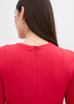 Vestido de punto de mezcla de viscosa fluida