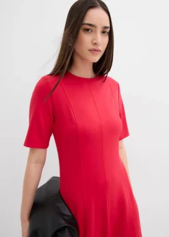 Vestido de punto de mezcla de viscosa fluida
