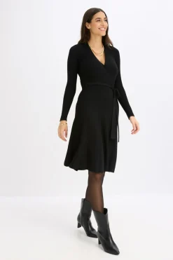 Vestido de punto de mezcla de viscosa