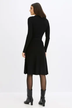 Vestido de punto de mezcla de viscosa